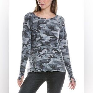 Michael Stars  Long Sleeve Top - Lightweight Sweater‎ Grey Camp XL - NWT
